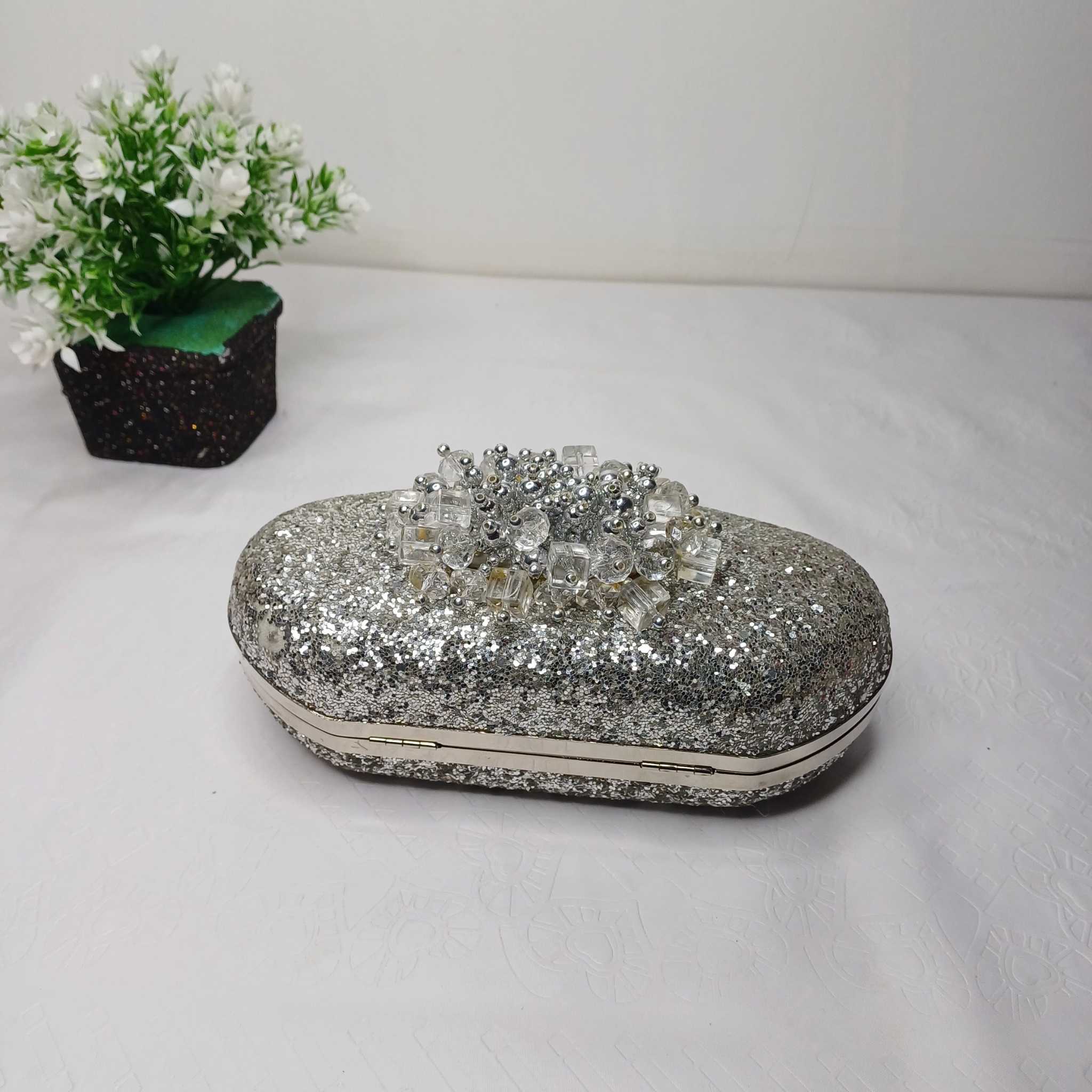 Sparkle Elegance Clutch Bag