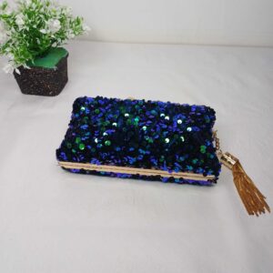 Sparkling Sequin Clutch Bag