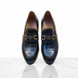 Elegant Black Patent Leather Loafers
