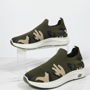 StealthStride Camo Sneakers