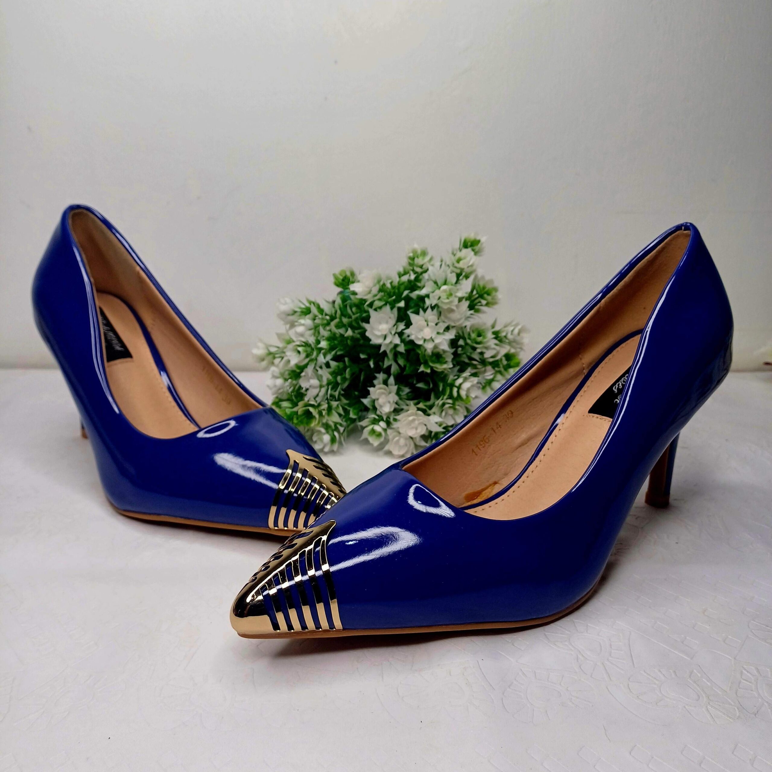 Royal Sapphire Stiletto Pumps