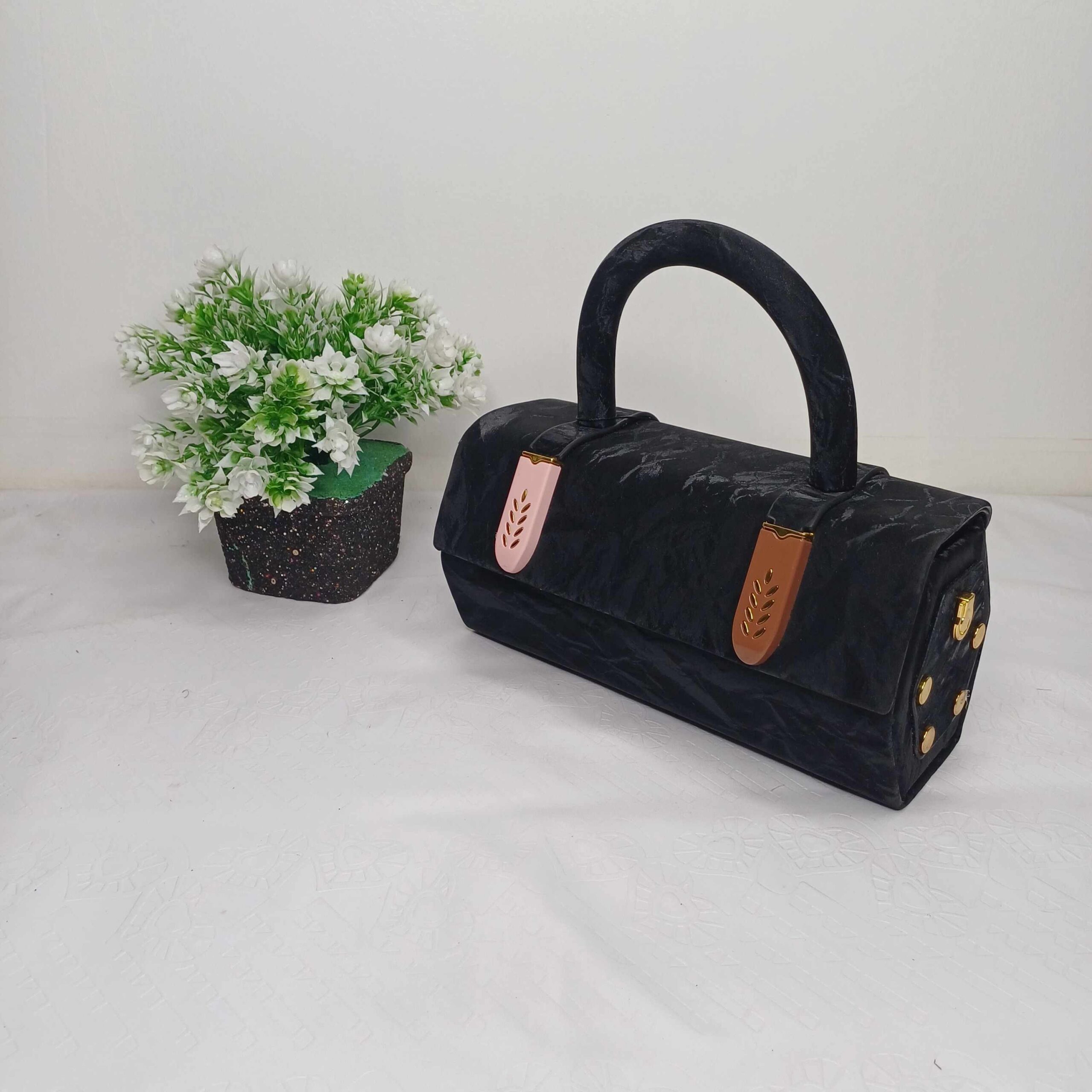 Elegant Velvet Handbag