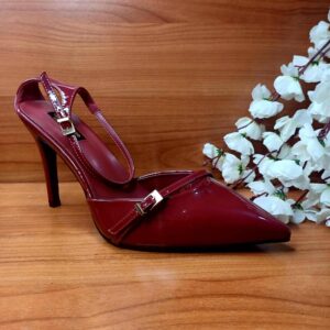 Elegant Red Patent Stiletto Heel