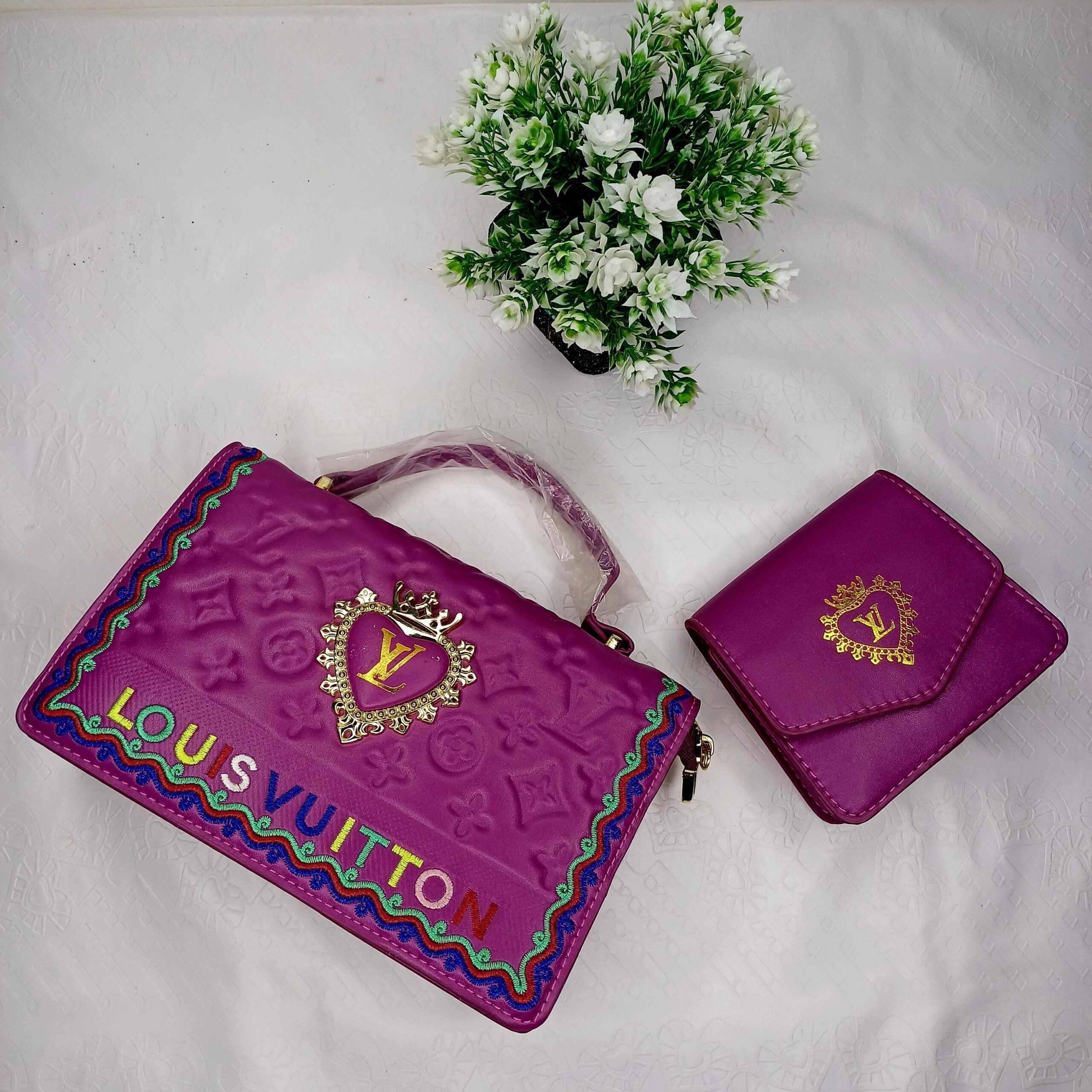 Louis Vuitton Bag and Wallet Set