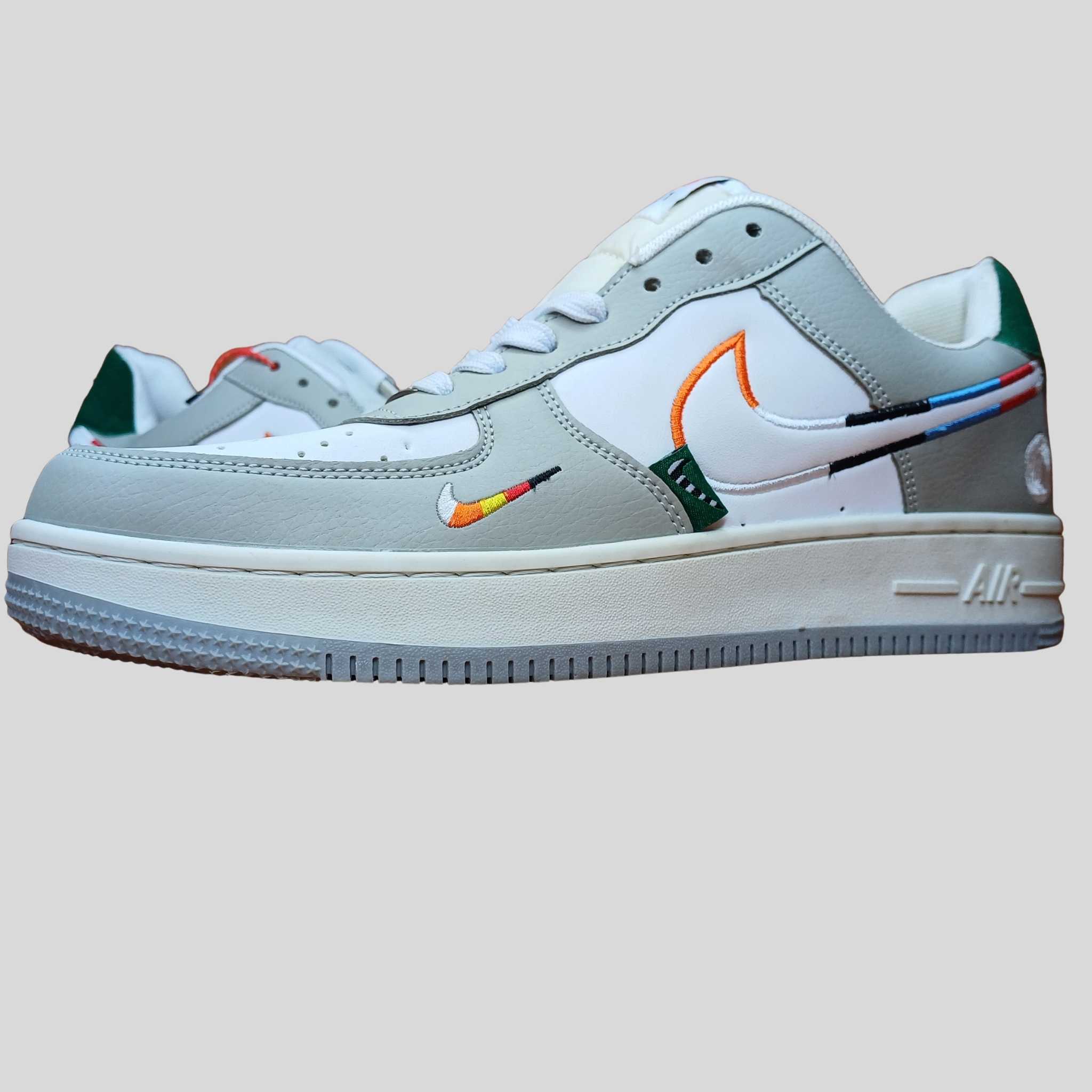 Nike Air Force 1 "Colorful Swoosh"