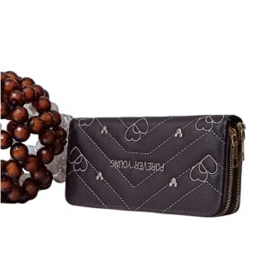 Forever Young Quilted Heart Wallet