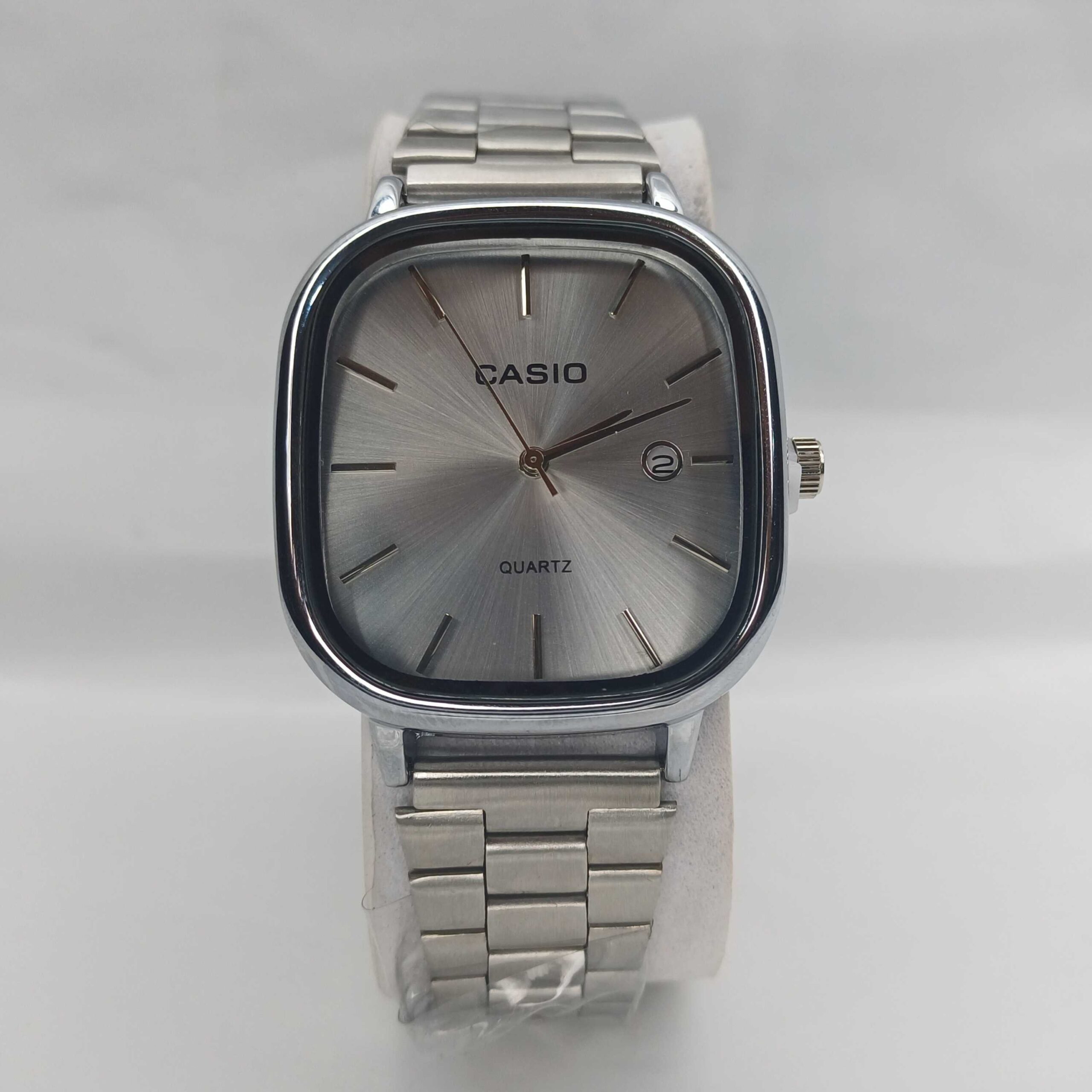 Casio Silver Quartz Watch