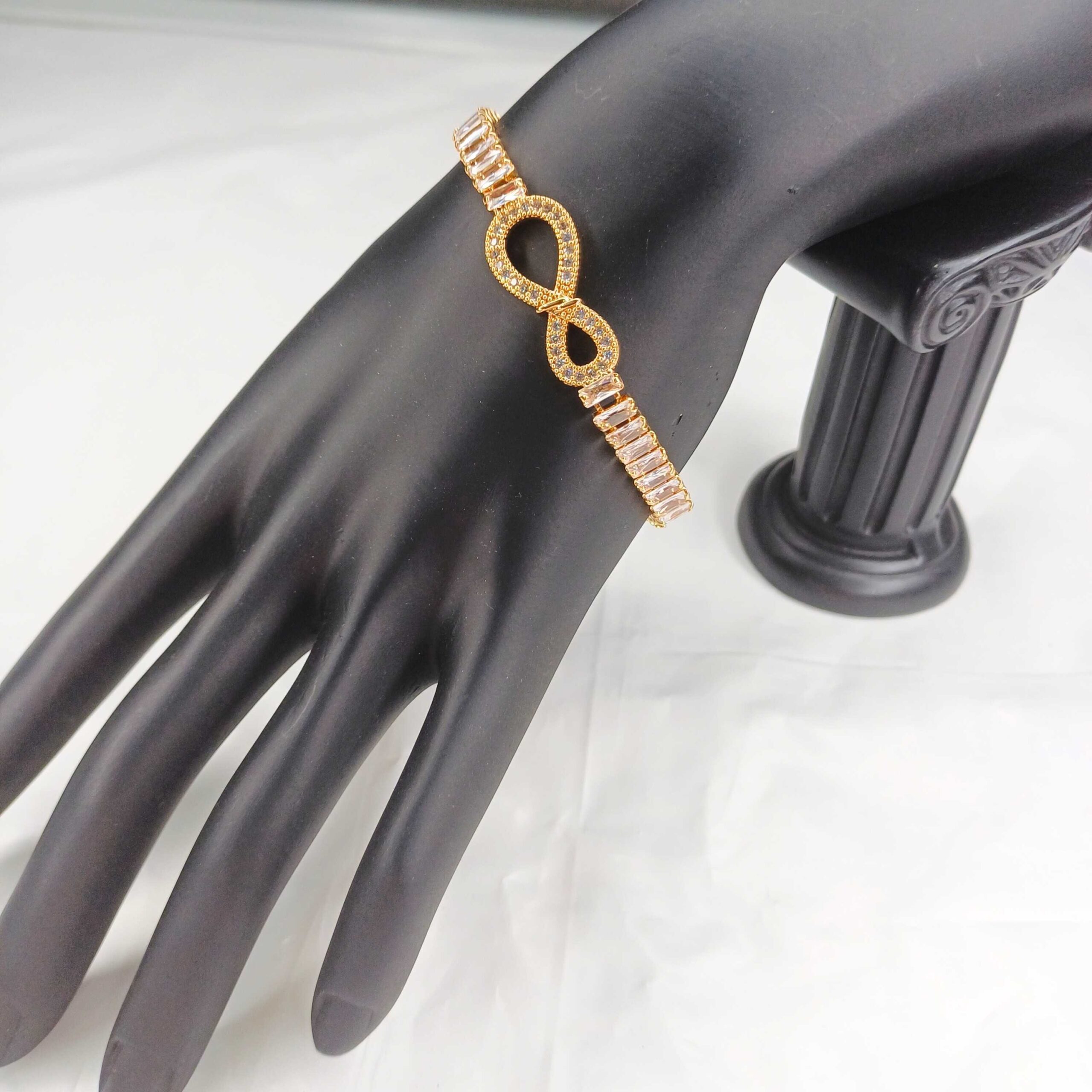 Infinity Gold-Plated Bracelet