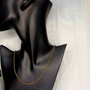 Gold Beaded Necklace