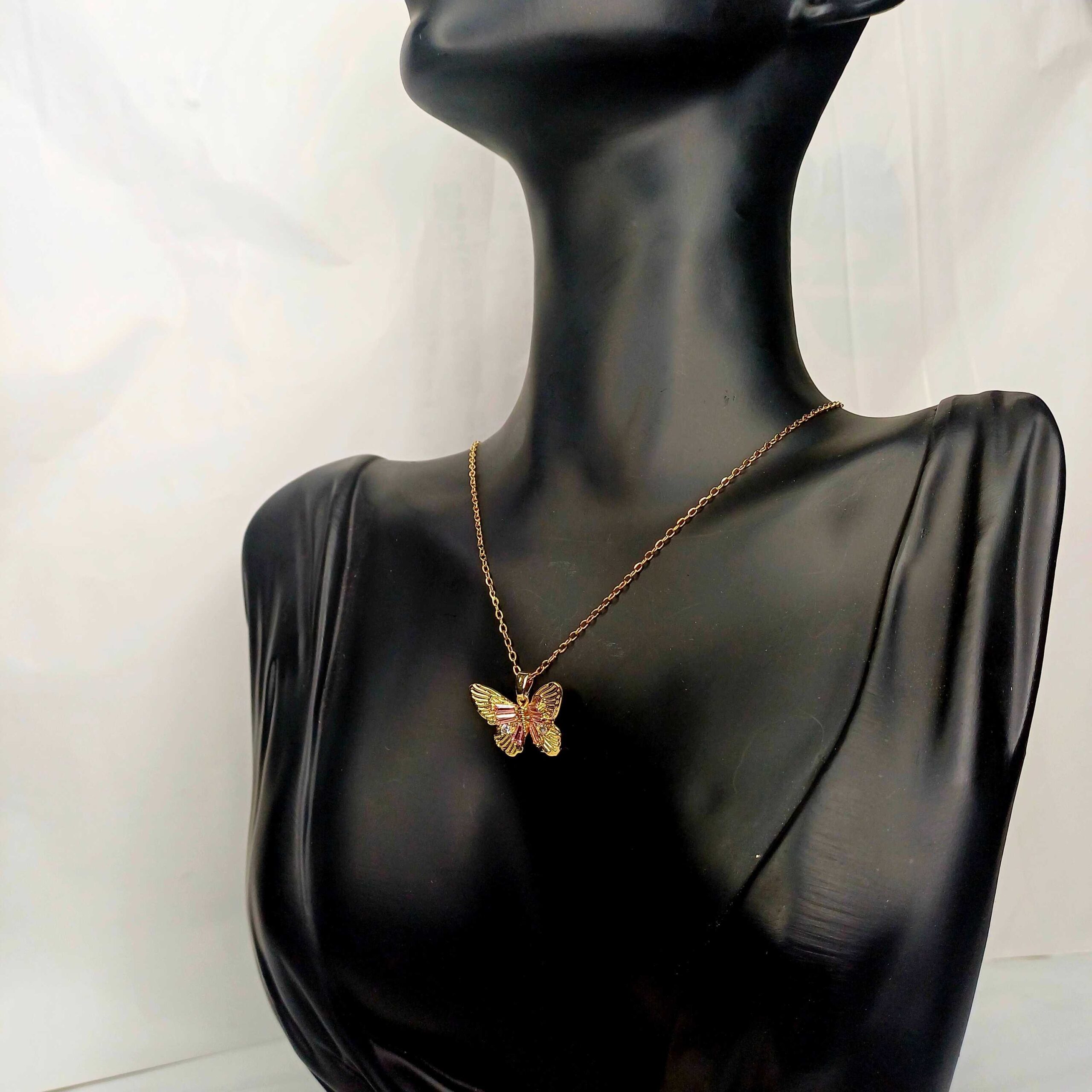 Butterfly Pendant Necklace
