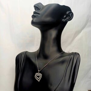 Elegant Heart Pendant Necklace