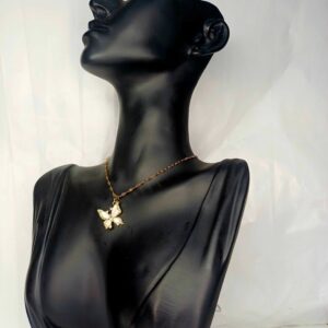 Elegant Butterfly Pendant Necklace
