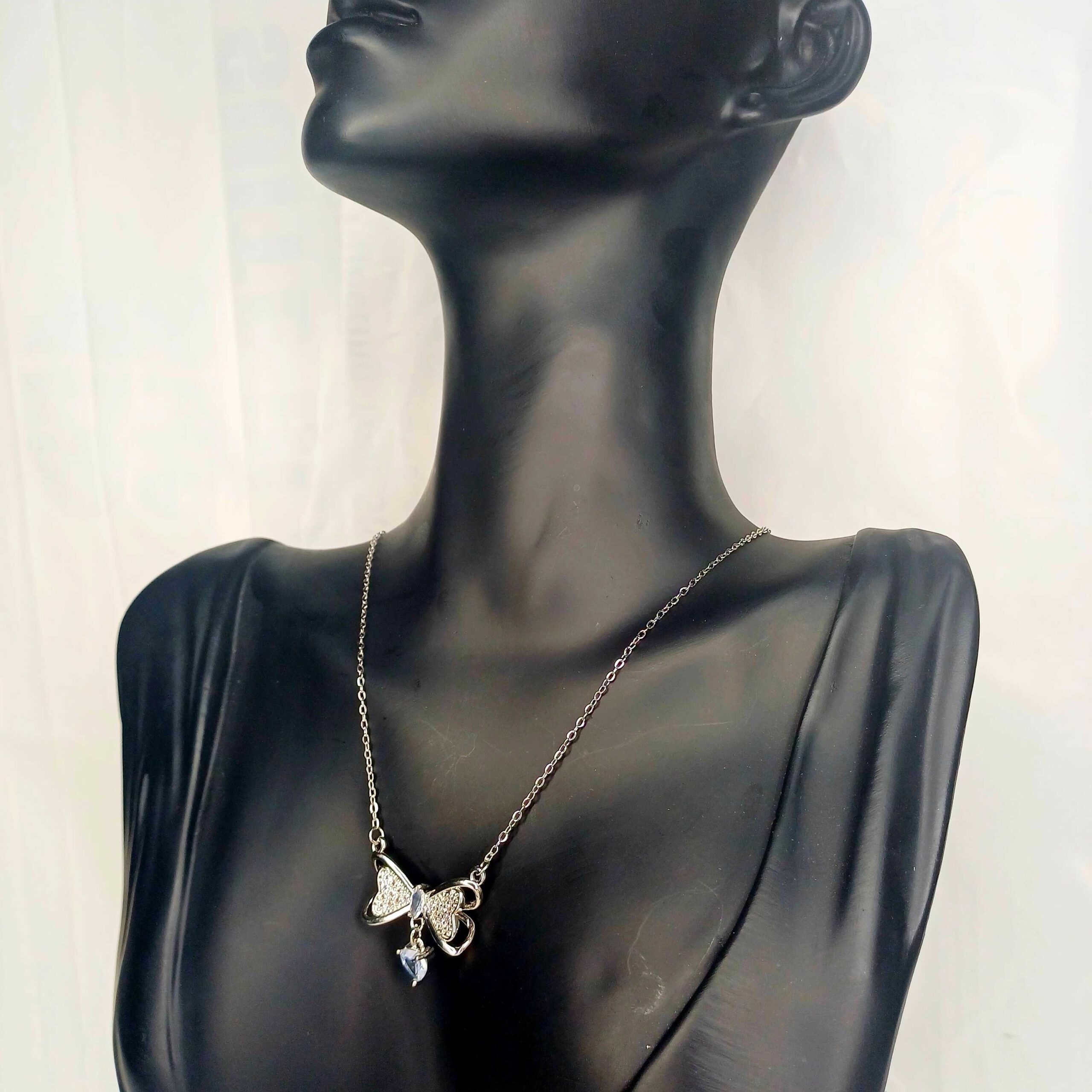 Elegant Butterfly Pendant Necklace