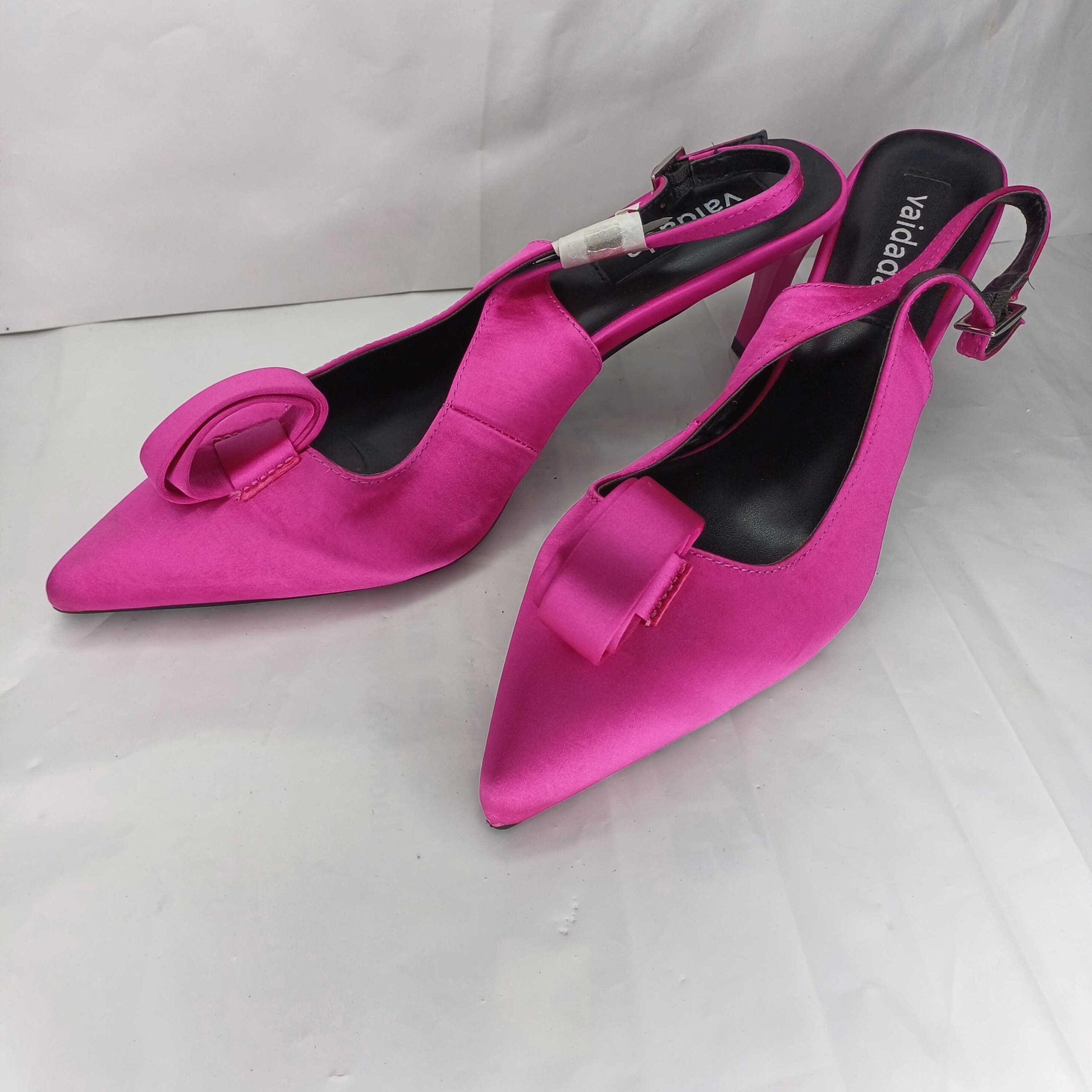 Fuchsia Elegance Bowtie Heels