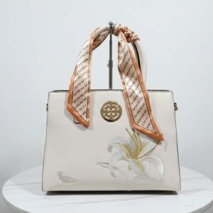 Floral Embroidered Handbag
