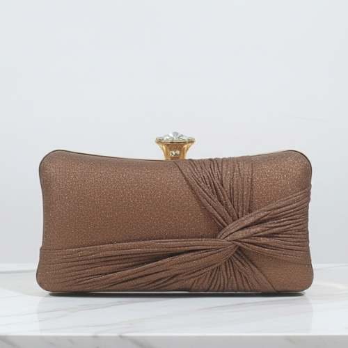 Elegant Bronze Evening Clutch