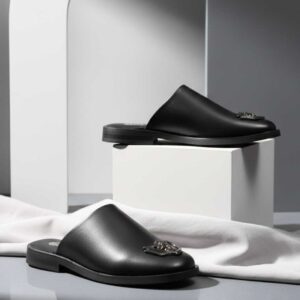 Elegant Black Slip-On Loafers