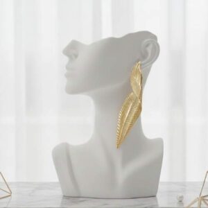 Gold Leaf Earrings