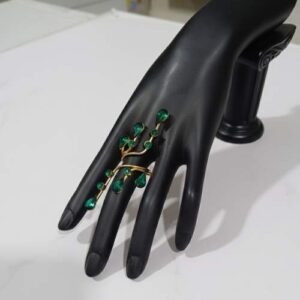 Elegant Hand-Shaped Jewelry Holder with Tree Branch Ring