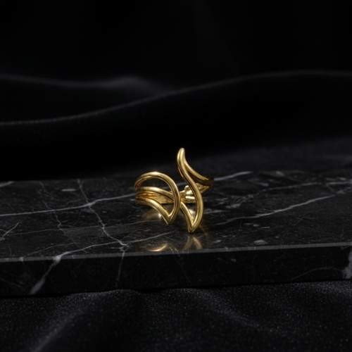 Golden WaveRing