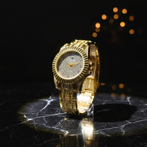 RegalTime™ Imperial Gold Diamond Watch