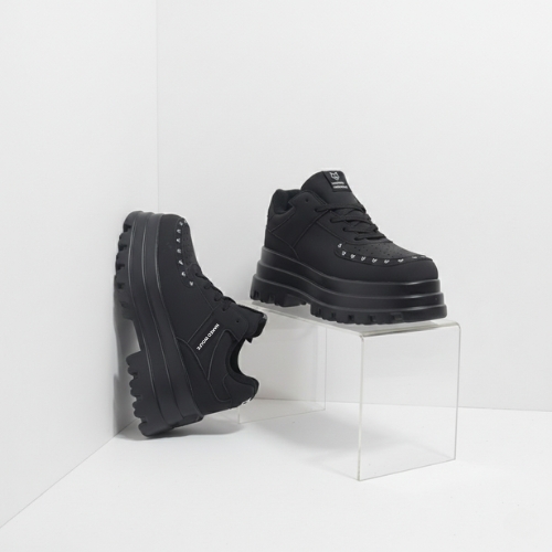 Midnight Edge Chunky Platform Shoe