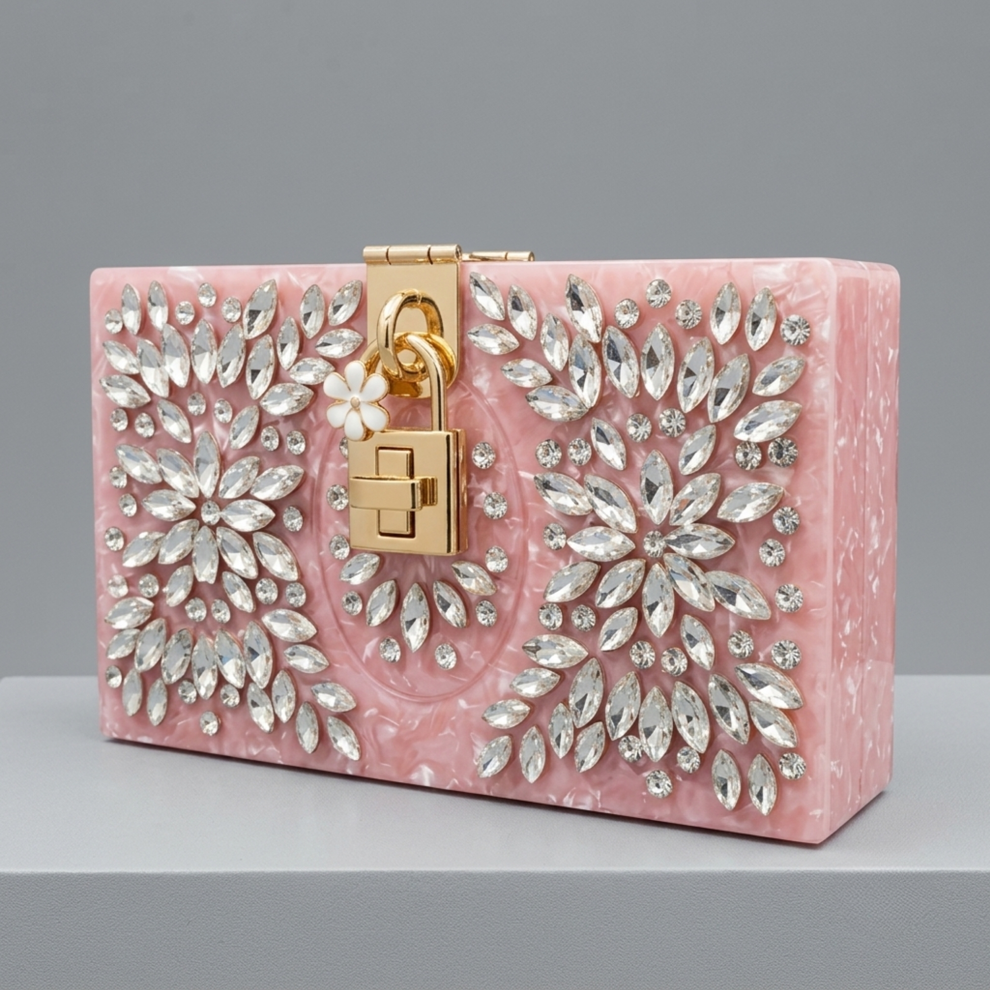 Rose Radiance Luxe Clutch